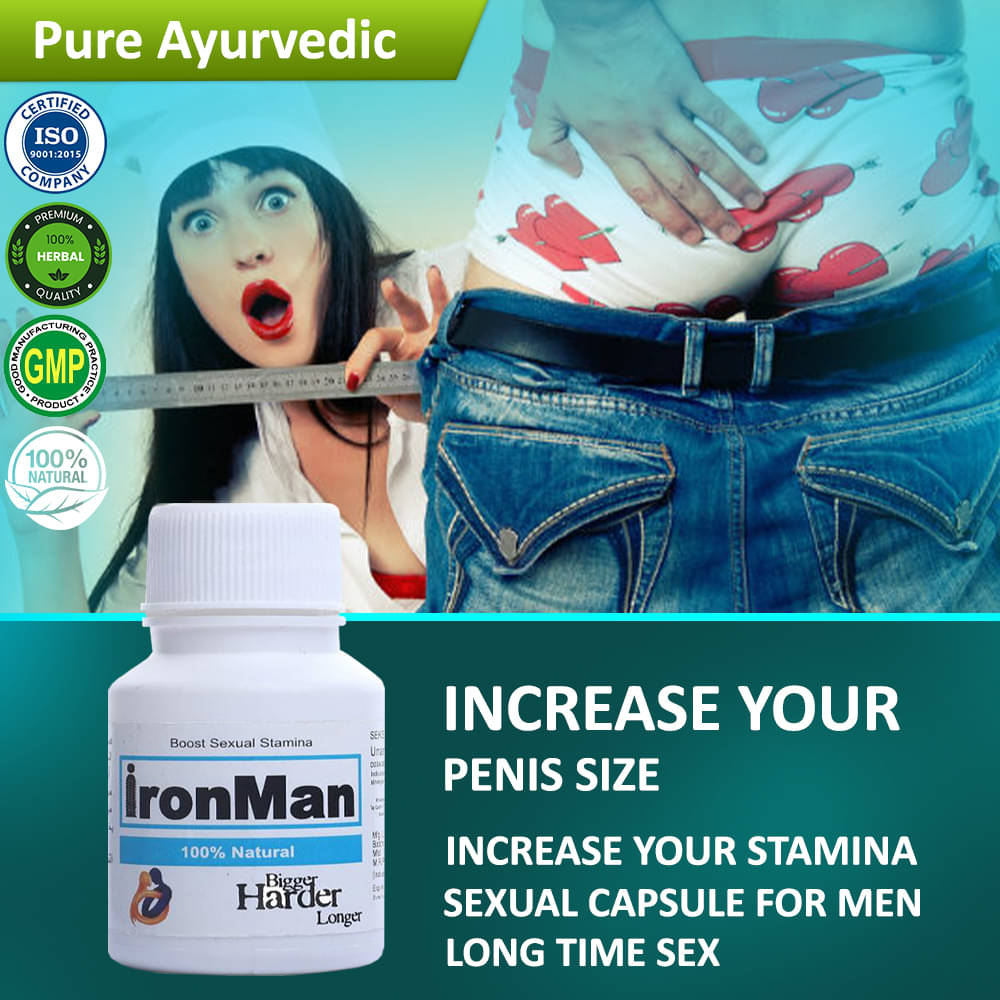     			Hasmi Ironman Capsule Power Penis Enlargement & Erection For Stamina Booster