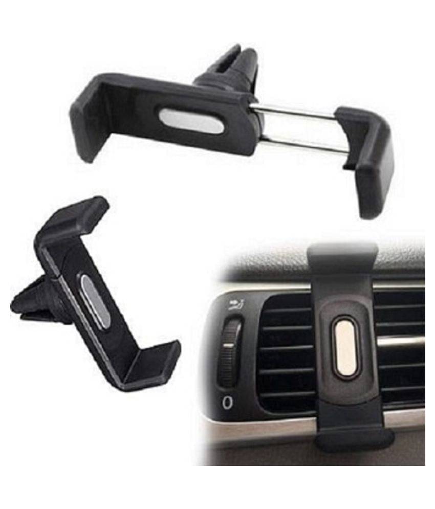     			RAINAAZCOLLECTIONS Car Mobile Holder Vertical Clip for Air Vent - Black
