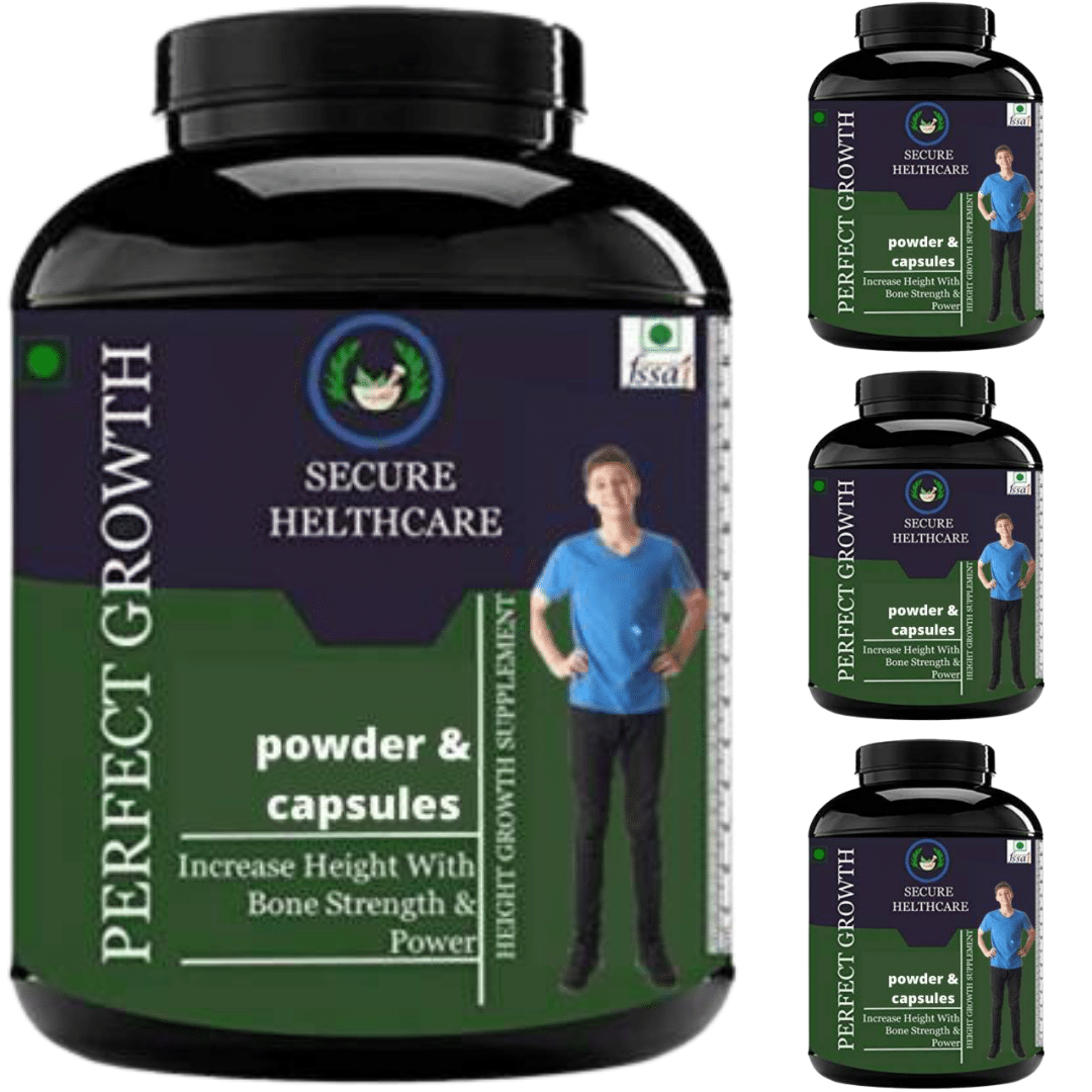 Zemaica Healthcare perfect growth 120 no.s Capsule Pack of 4 Zemaica Healthcare perfect growth 120 no.s Capsule Pack of 4