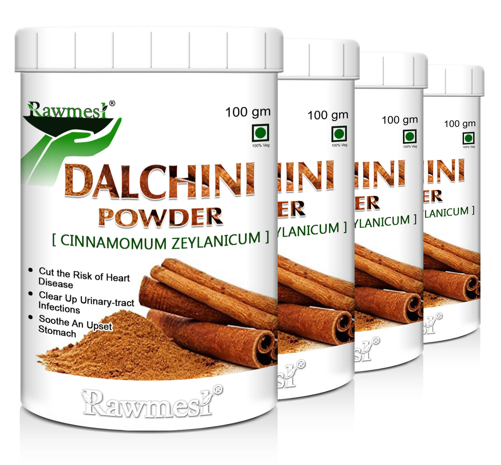 rawmest Dalchini Powder 400 gm Pack of 4