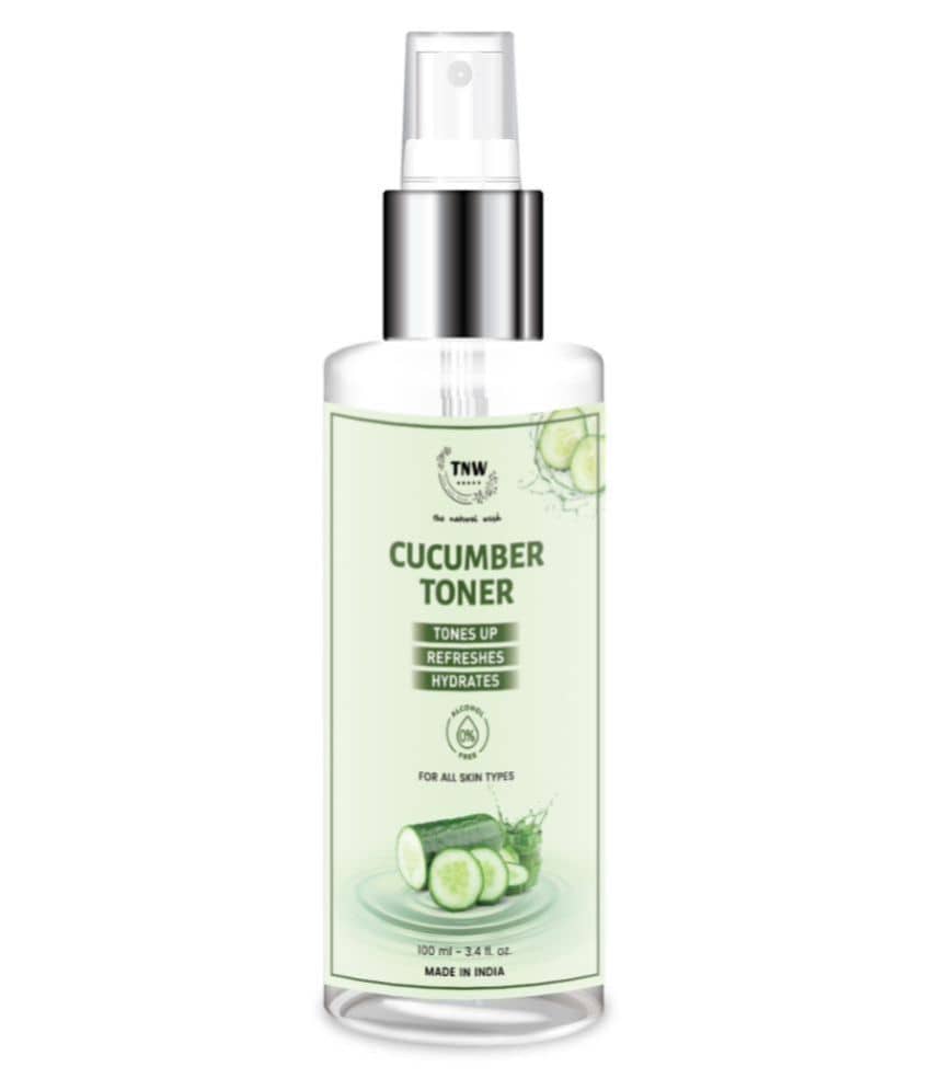 TNW - The Natural Wash Hydrating Cucumber Toner For Calming Skin Irritation, 100Ml