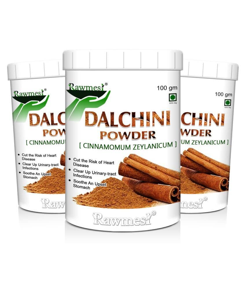 rawmest Dalchini Powder 300 gm Cinnamon Pack of 3