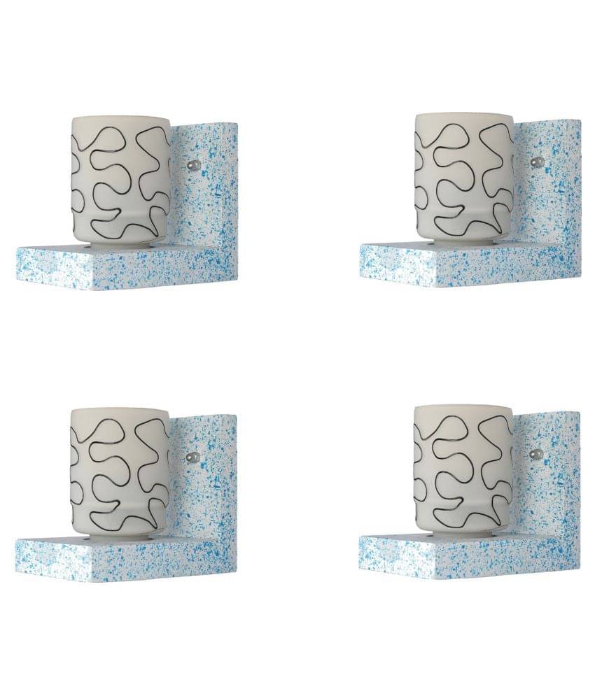 AFAST Decorative Wall Lamp Light Glass Wall Light Multi - Pack of 4     			AFAST Decorative Wall Lamp Light Glass Wall Light Multi - Pack of 4