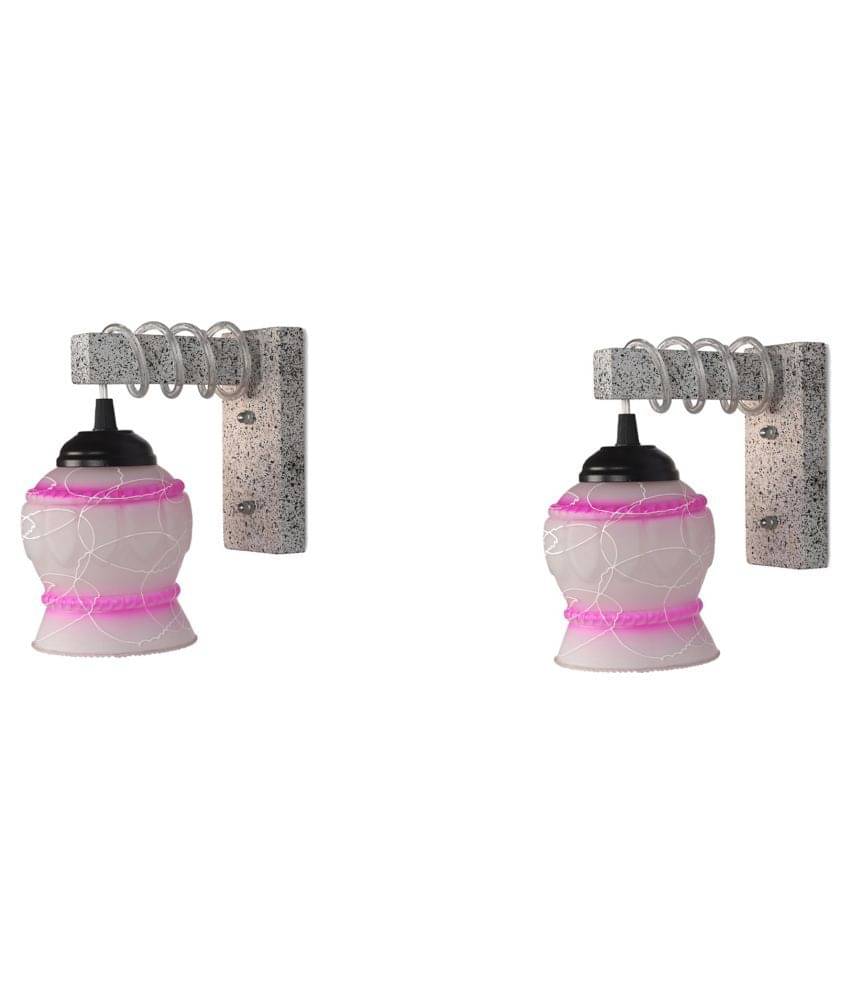 AFAST Decorative Wall Lamp Light Glass Wall Light Multi - Pack of 2     			AFAST Decorative Wall Lamp Light Glass Wall Light Multi - Pack of 2