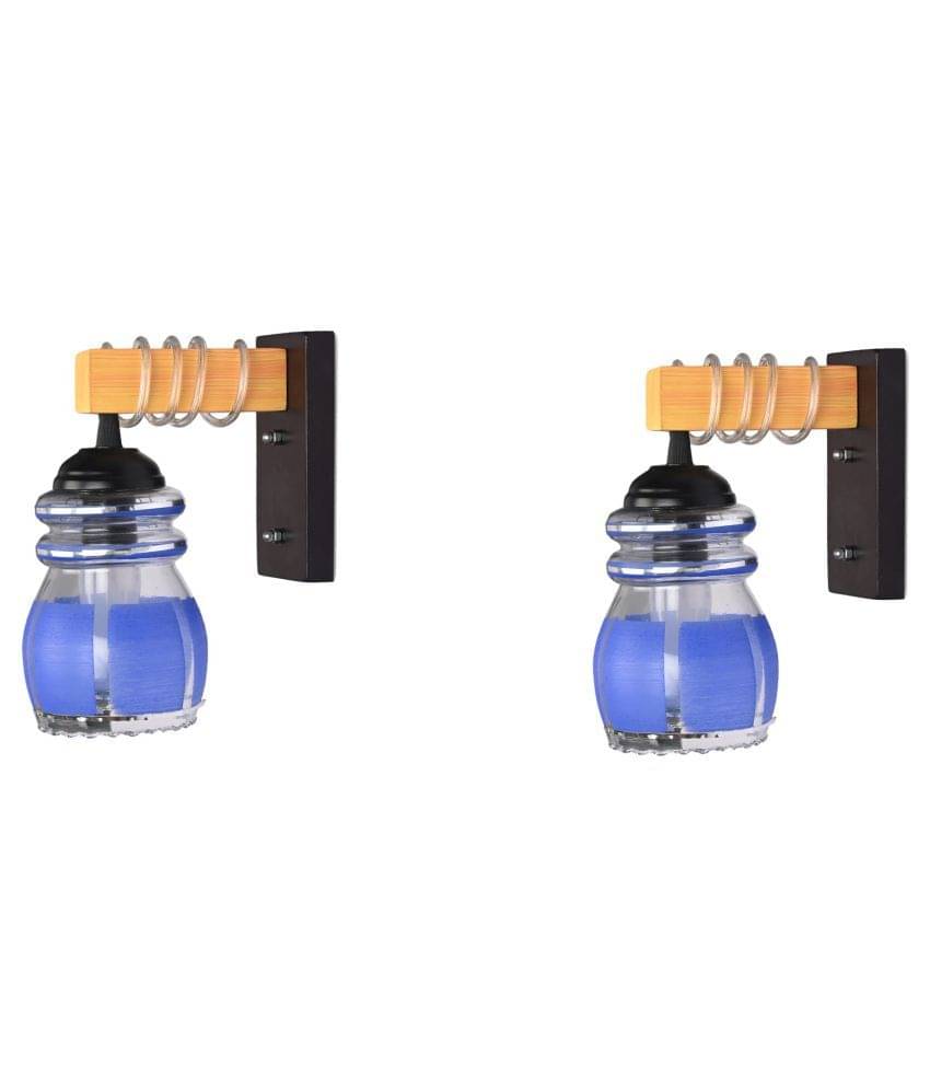 AFAST Decorative Wall Lamp Light Glass Wall Light Multi - Pack of 2 AFAST Decorative Wall Lamp Light Glass Wall Light Multi - Pack of 2