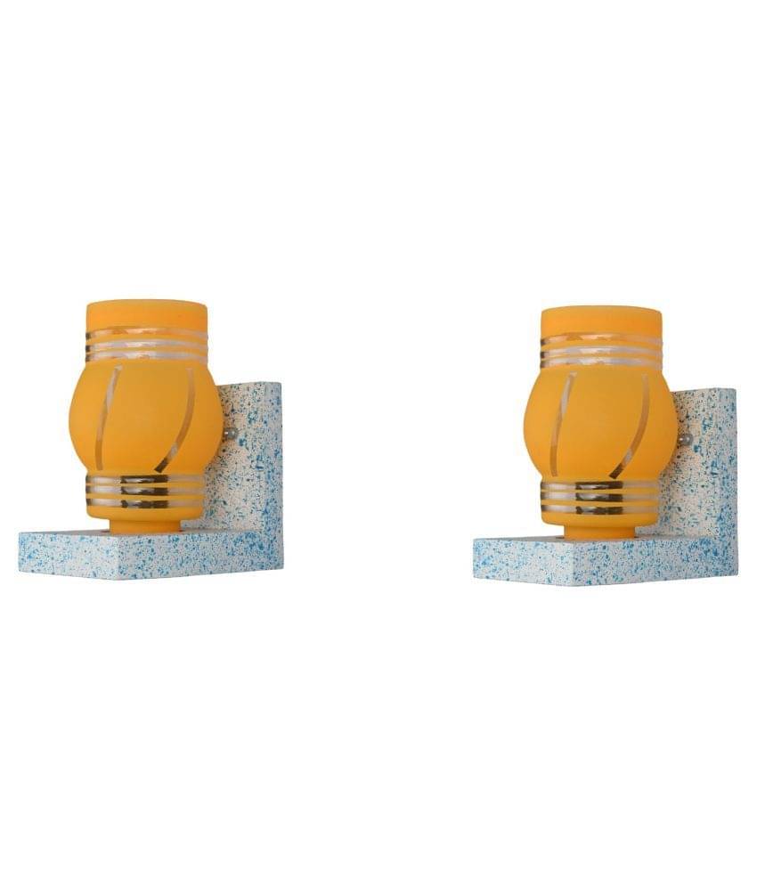     			AFAST Decorative Wall Lamp Light Glass Wall Light Multi - Pack of 2