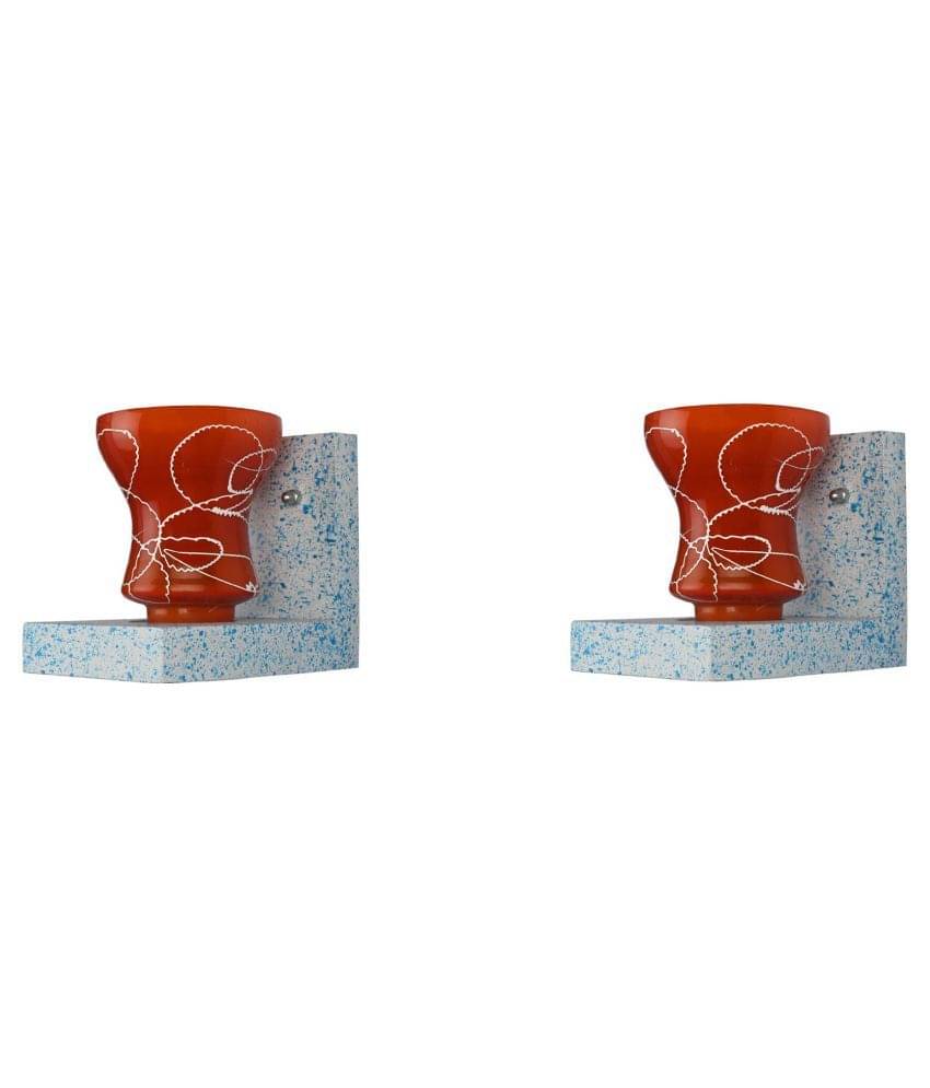     			AFAST Decorative Wall Lamp Light Glass Wall Light Multi - Pack of 2