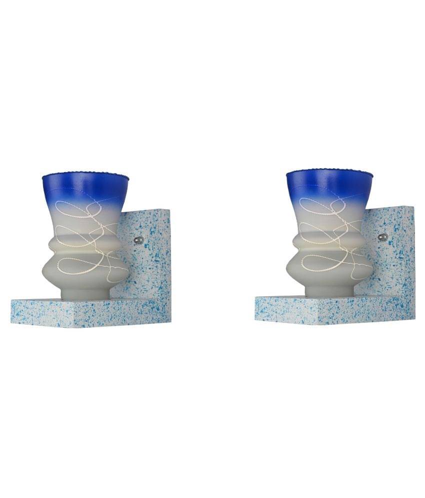 AFAST Decorative Wall Lamp Light Glass Wall Light Multi - Pack of 2 AFAST Decorative Wall Lamp Light Glass Wall Light Multi - Pack of 2