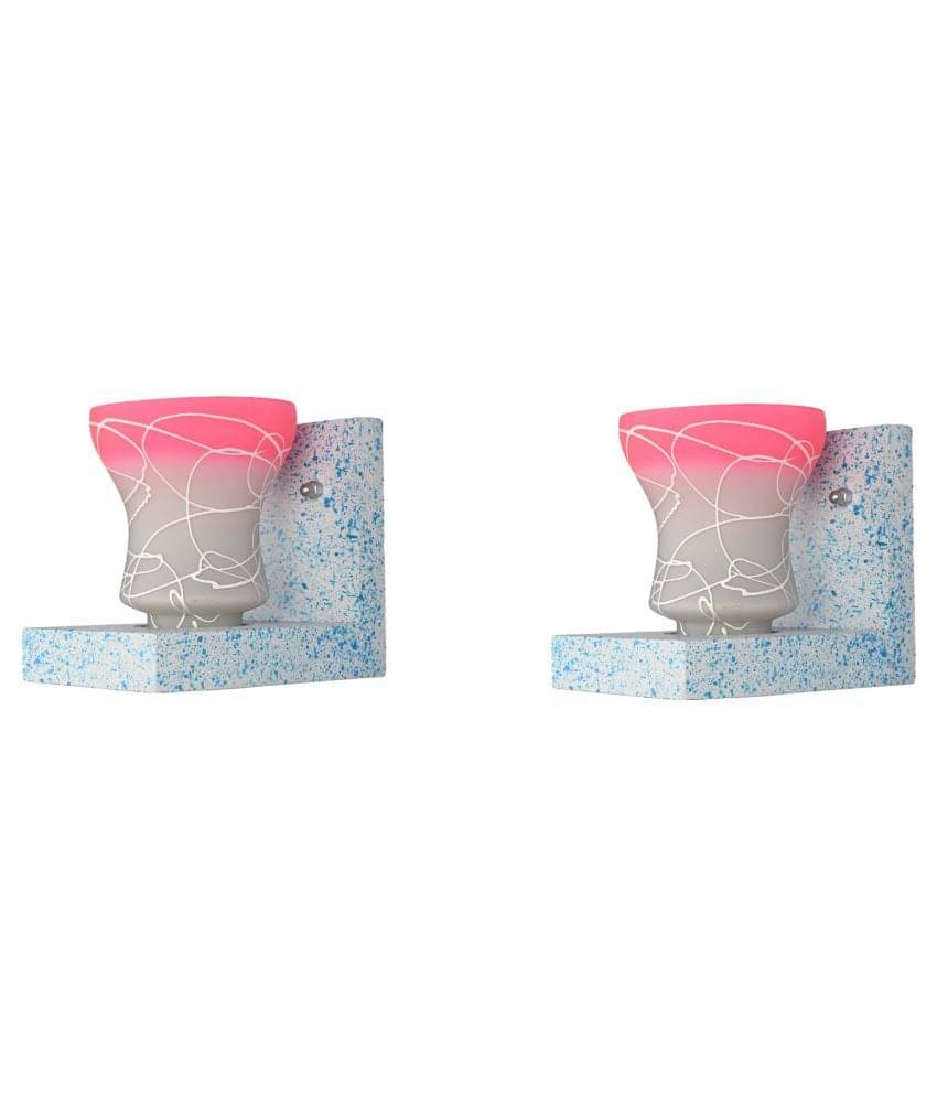 AFAST Decorative Wall Lamp Light Glass Wall Light Multi - Pack of 2 AFAST Decorative Wall Lamp Light Glass Wall Light Multi - Pack of 2
