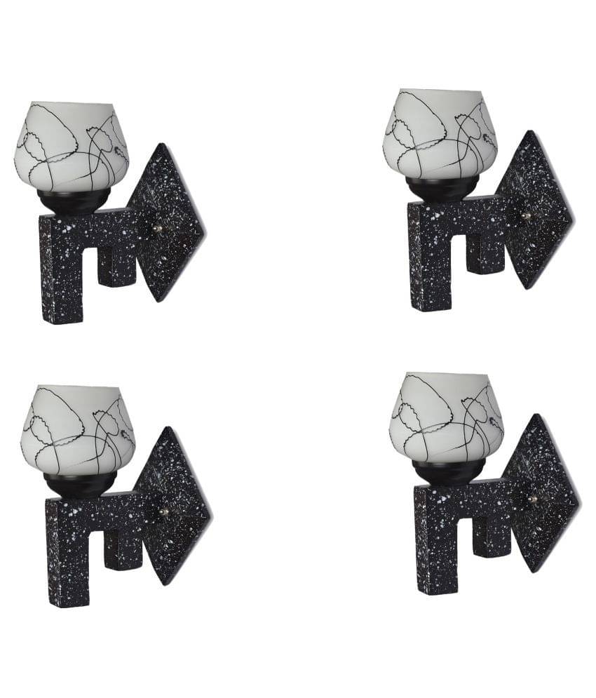 AFAST Decorative Wall Lamp Light Glass Wall Light Multi - Pack of 4 AFAST Decorative Wall Lamp Light Glass Wall Light Multi - Pack of 4