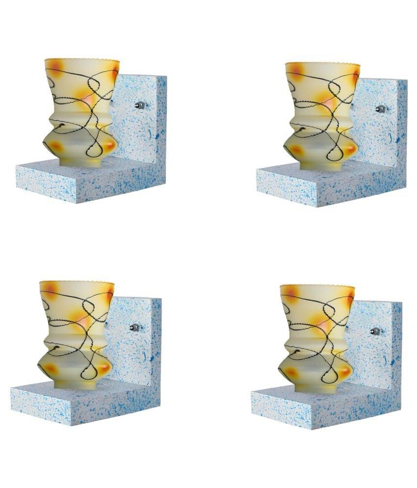     			AFAST Decorative Wall Lamp Light Glass Wall Light Multi - Pack of 4
