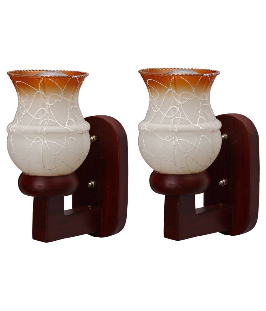 AFAST Decorative Wall Lamp Light Glass Wall Light Multi - Pack of 2 AFAST Decorative Wall Lamp Light Glass Wall Light Multi - Pack of 2