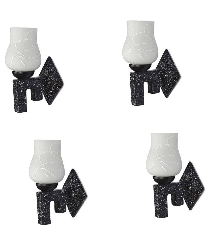     			AFAST Decorative Wall Lamp Light Glass Wall Light Multi - Pack of 4