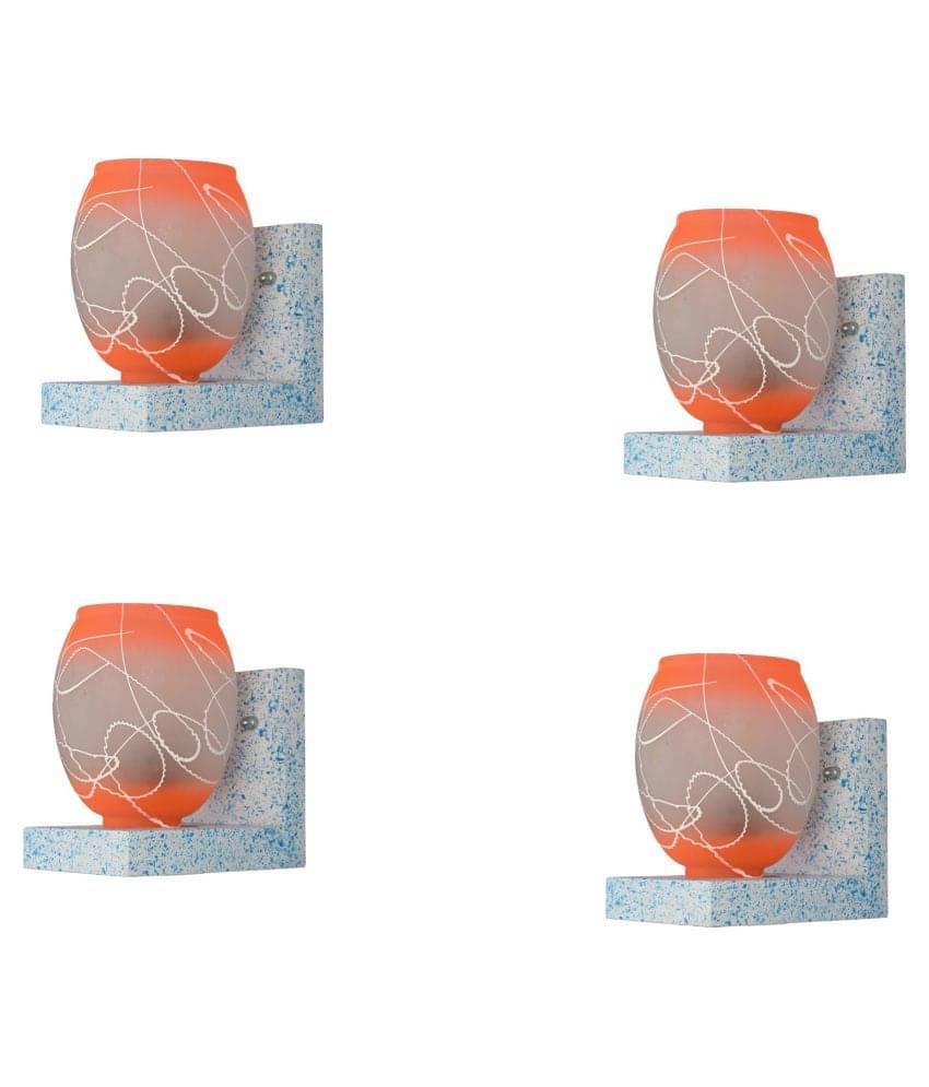 AFAST Decorative Wall Lamp Light Glass Wall Light Multi - Pack of 4 AFAST Decorative Wall Lamp Light Glass Wall Light Multi - Pack of 4