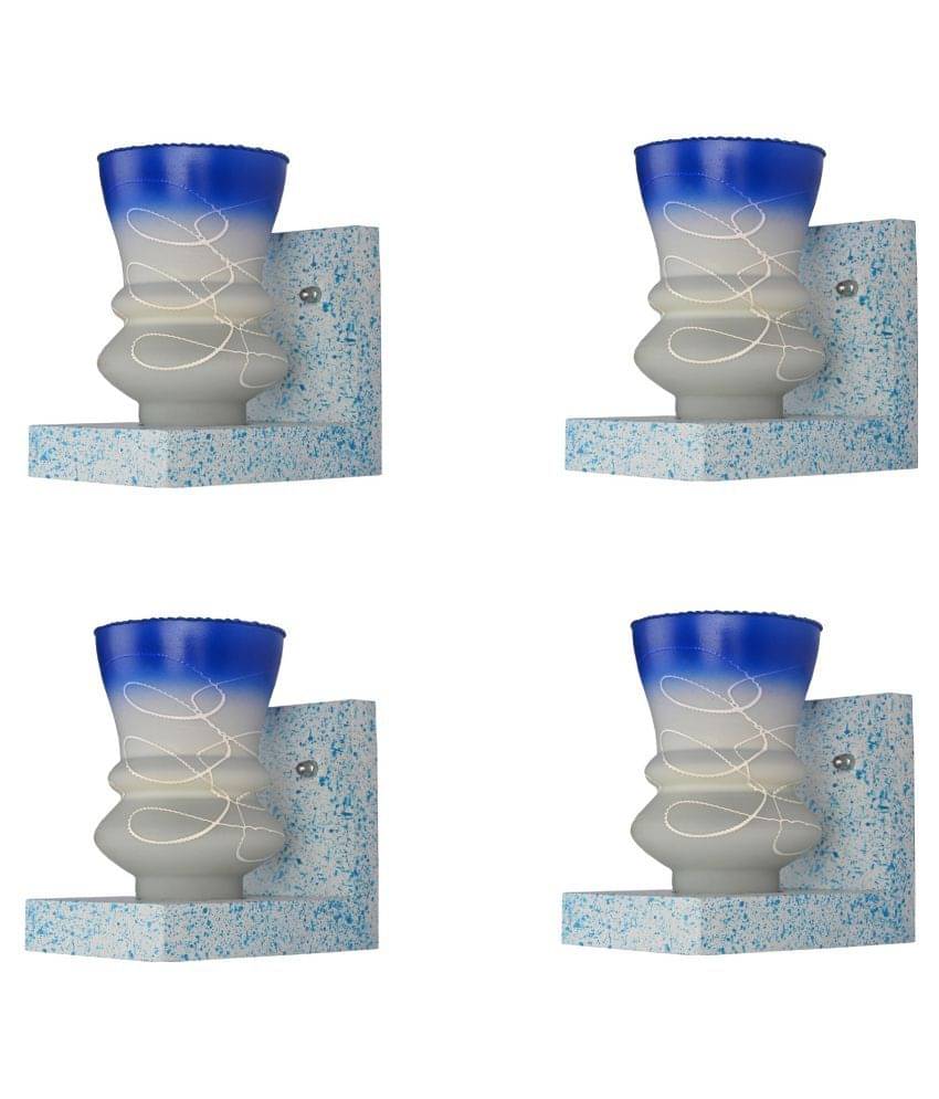     			AFAST Decorative Wall Lamp Light Glass Wall Light Multi - Pack of 4