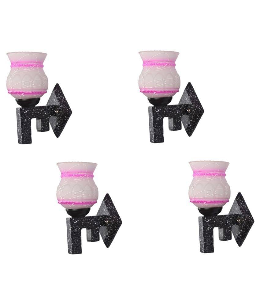    			AFAST Decorative Wall Lamp Light Glass Wall Light Multi - Pack of 4