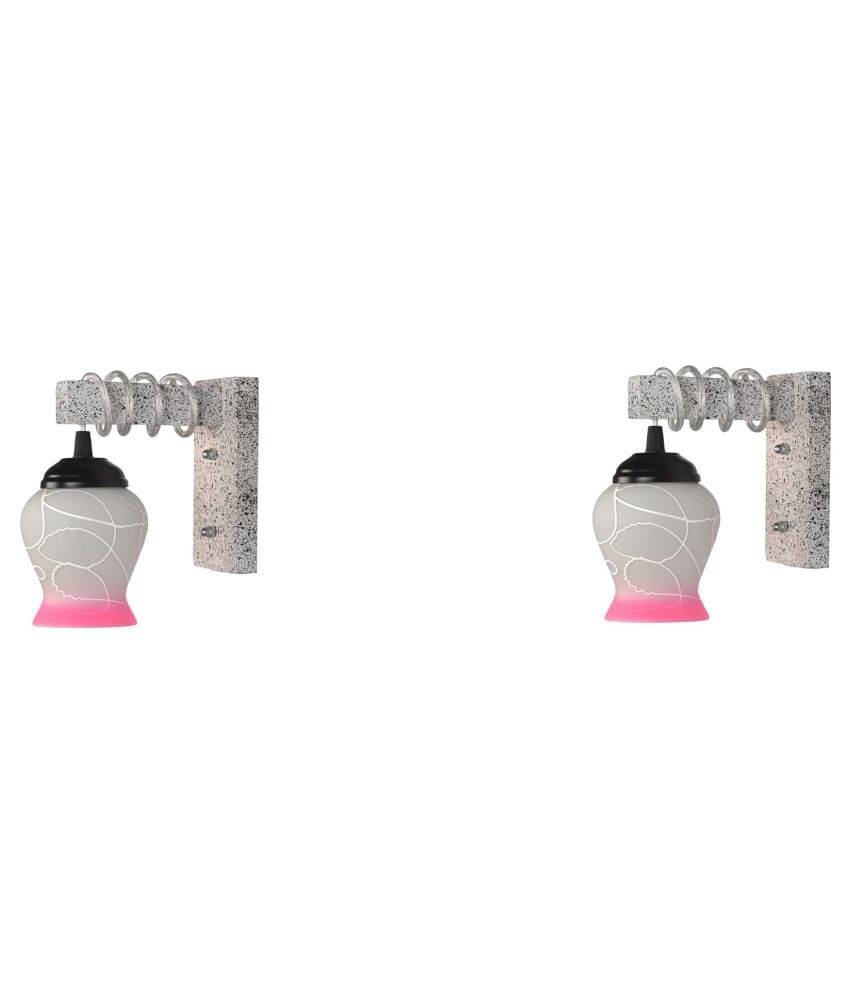 AFAST Decorative Wall Lamp Light Glass Wall Light Multi - Pack of 2 AFAST Decorative Wall Lamp Light Glass Wall Light Multi - Pack of 2