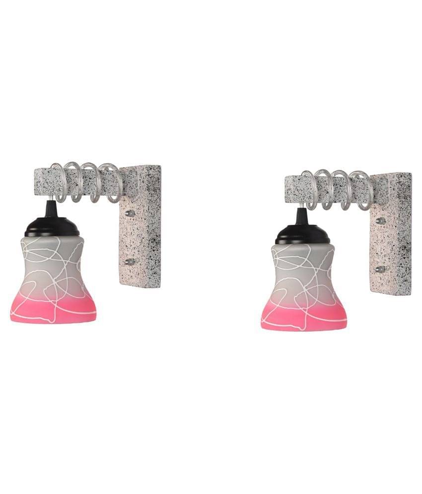 AFAST Decorative Wall Lamp Light Glass Wall Light Multi - Pack of 2     			AFAST Decorative Wall Lamp Light Glass Wall Light Multi - Pack of 2