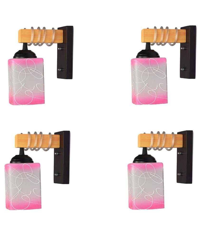 AFAST Decorative Wall Lamp Light Glass Wall Light Multi - Pack of 4 AFAST Decorative Wall Lamp Light Glass Wall Light Multi - Pack of 4
