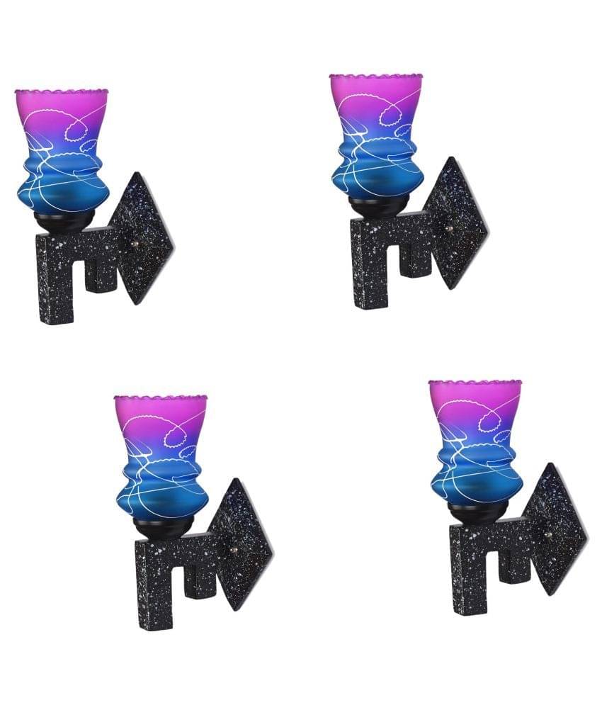     			AFAST Decorative Wall Lamp Light Glass Wall Light Multi - Pack of 4
