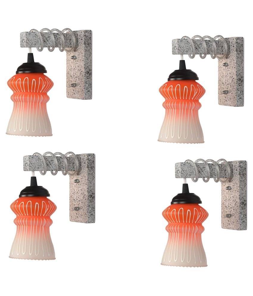 AFAST Decorative Wall Lamp Light Glass Wall Light Multi - Pack of 4 AFAST Decorative Wall Lamp Light Glass Wall Light Multi - Pack of 4