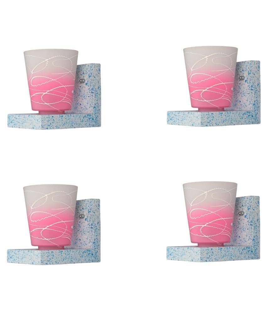     			AFAST Decorative Wall Lamp Light Glass Wall Light Multi - Pack of 4