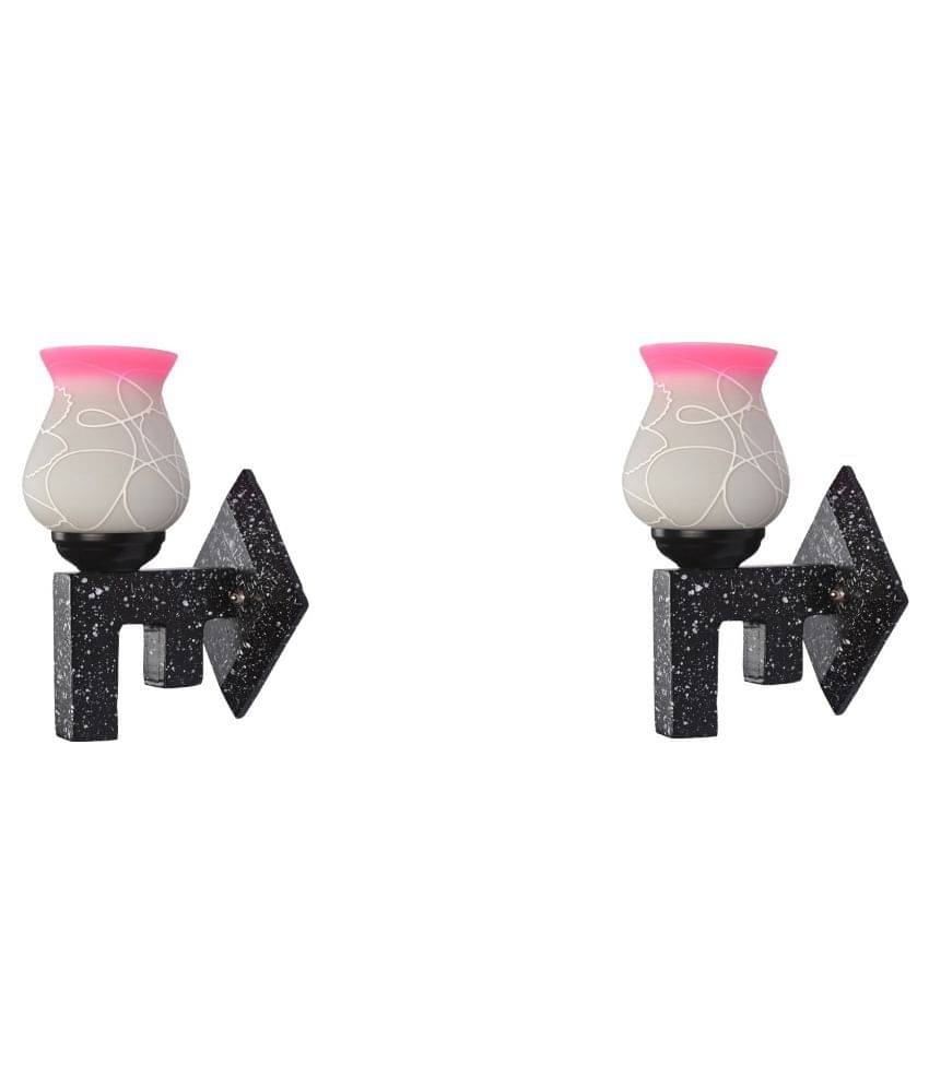     			AFAST Decorative Wall Lamp Light Glass Wall Light Multi - Pack of 2