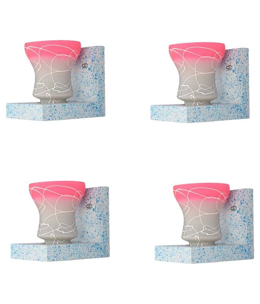 AFAST Decorative Wall Lamp Light Glass Wall Light Multi - Pack of 4 AFAST Decorative Wall Lamp Light Glass Wall Light Multi - Pack of 4