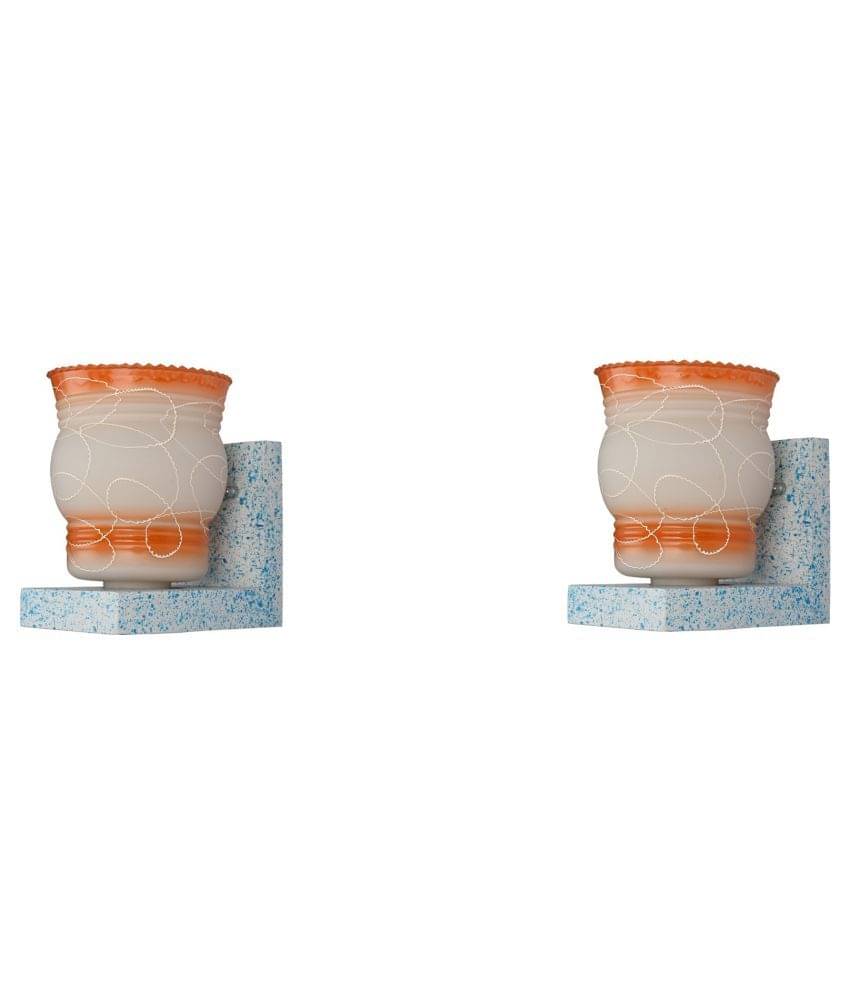 AFAST Decorative Wall Lamp Light Glass Wall Light Multi - Pack of 2 AFAST Decorative Wall Lamp Light Glass Wall Light Multi - Pack of 2