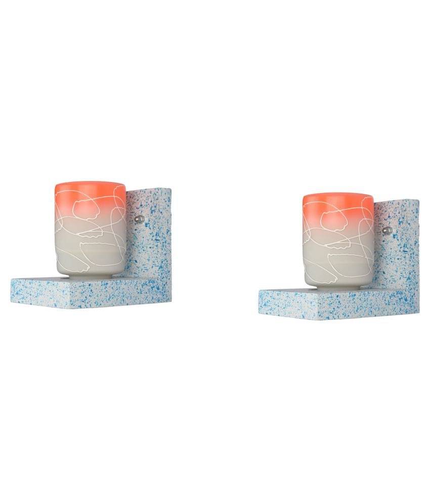    			AFAST Decorative Wall Lamp Light Glass Wall Light Multi - Pack of 2