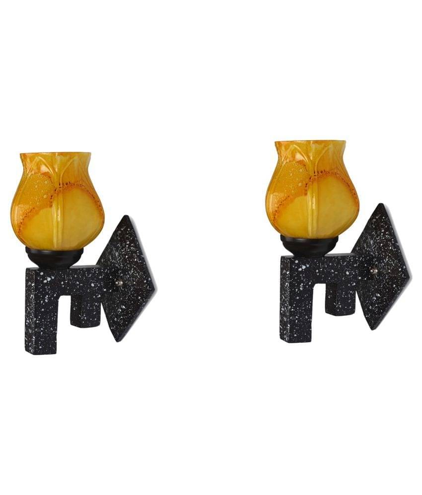     			AFAST Decorative Wall Lamp Light Glass Wall Light Multi - Pack of 2