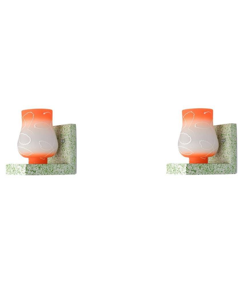     			AFAST Decorative Wall Lamp Light Glass Wall Light Multi - Pack of 2
