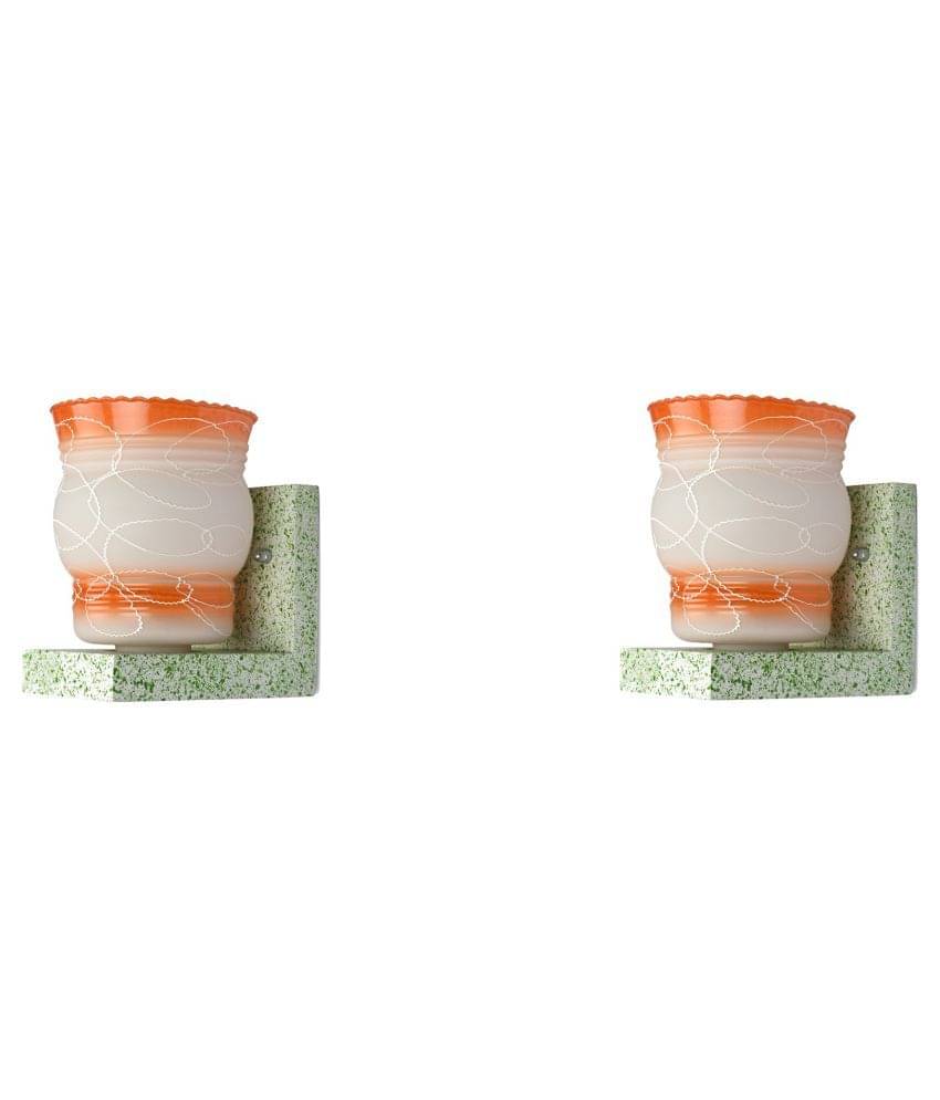     			AFAST Decorative Wall Lamp Light Glass Wall Light Multi - Pack of 2