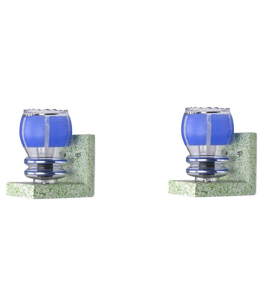     			AFAST Decorative Wall Lamp Light Glass Wall Light Multi - Pack of 2