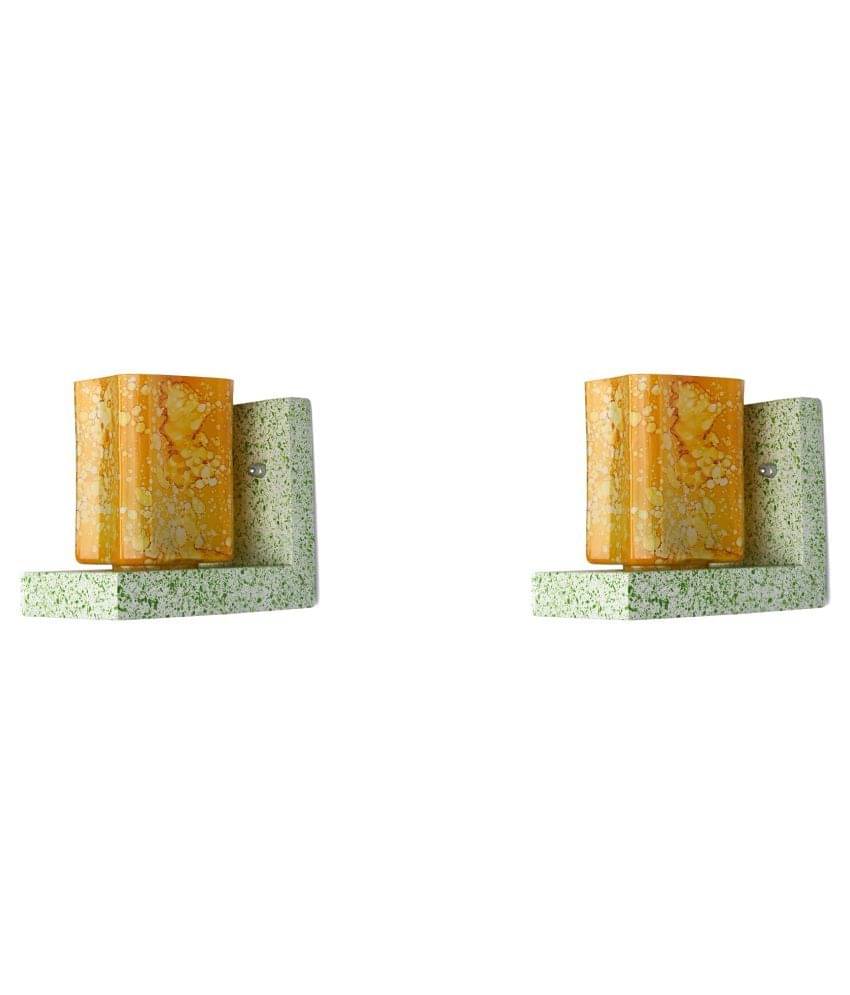     			AFAST Decorative Wall Lamp Light Glass Wall Light Multi - Pack of 2