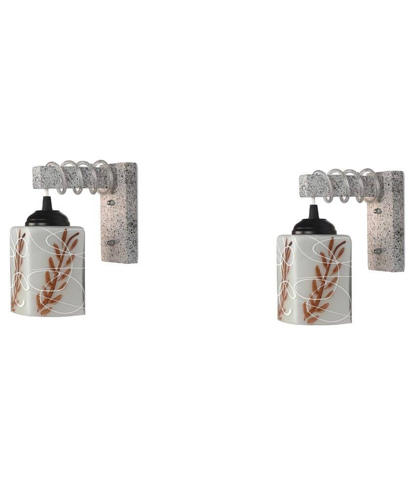 AFAST Decorative Wall Lamp Light Glass Wall Light Multi - Pack of 2 AFAST Decorative Wall Lamp Light Glass Wall Light Multi - Pack of 2