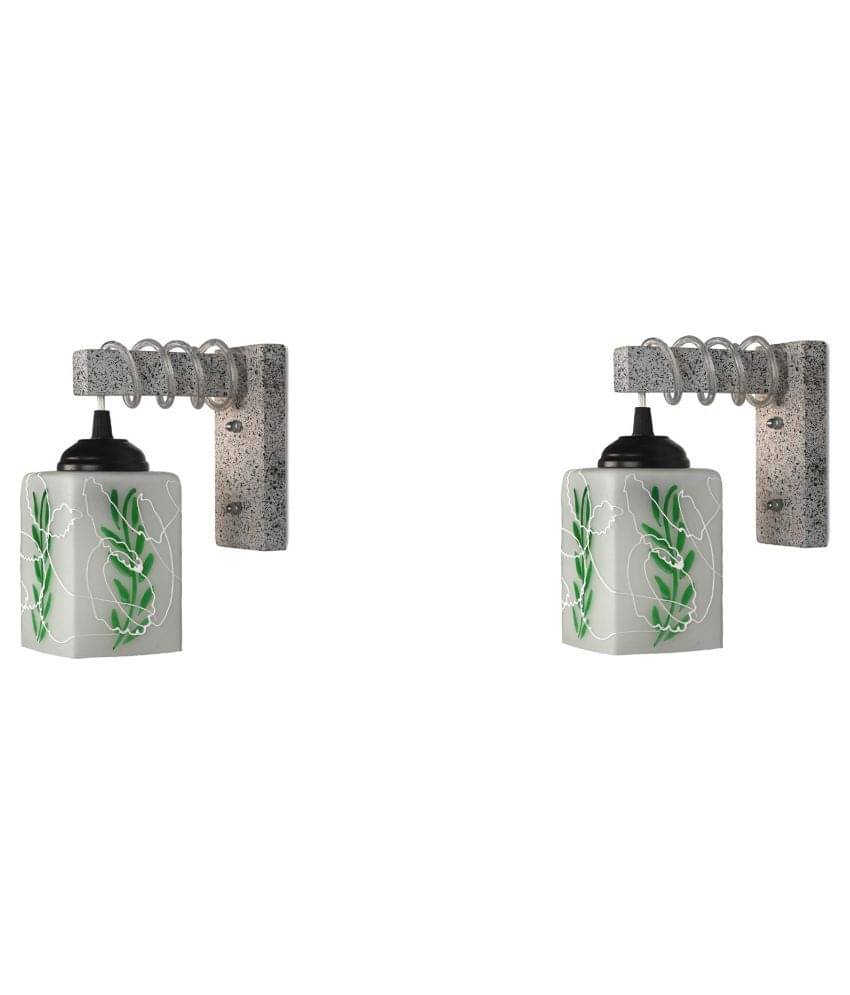 AFAST Decorative Wall Lamp Light Glass Wall Light Multi - Pack of 2     			AFAST Decorative Wall Lamp Light Glass Wall Light Multi - Pack of 2