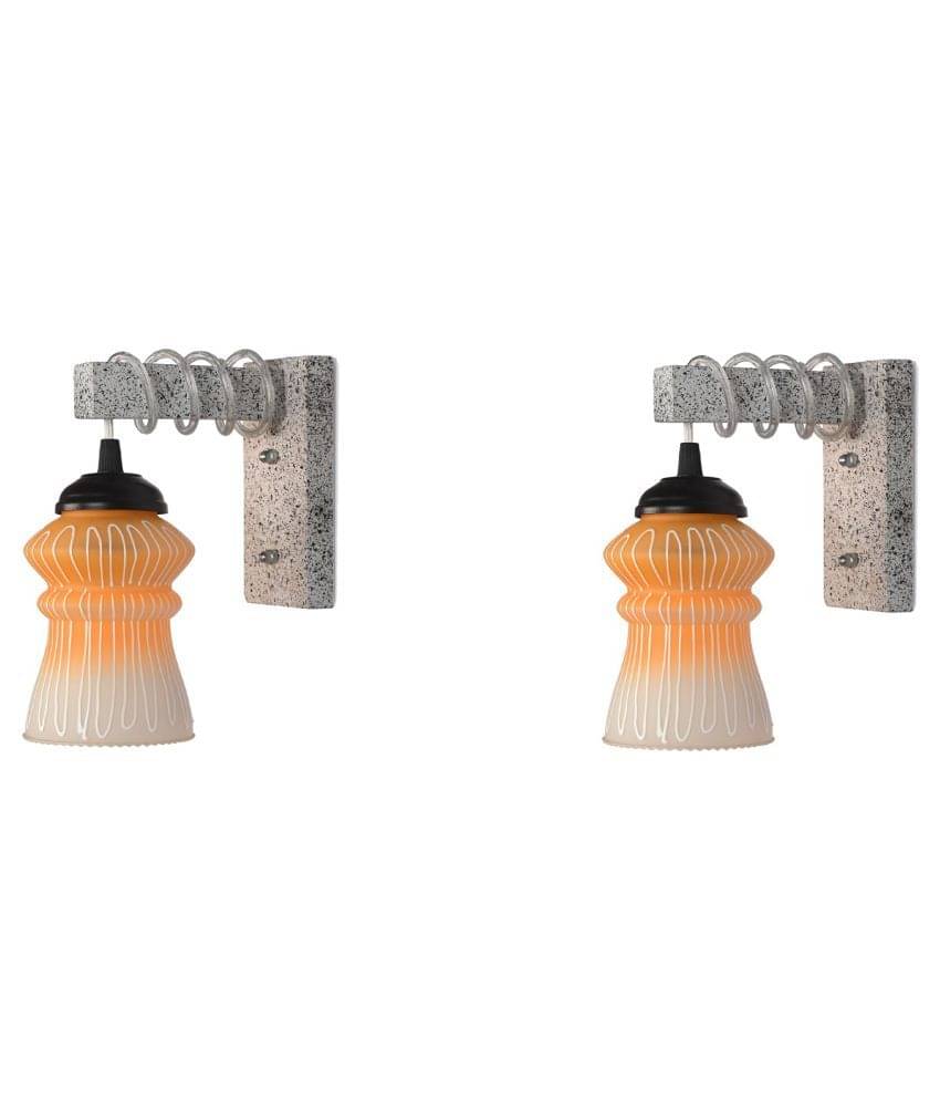 AFAST Decorative Wall Lamp Light Glass Wall Light Multi - Pack of 2 AFAST Decorative Wall Lamp Light Glass Wall Light Multi - Pack of 2
