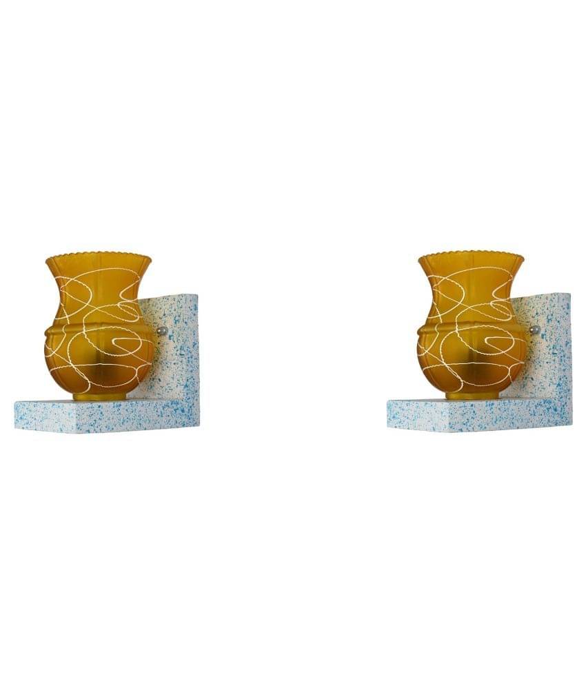     			AFAST Decorative Wall Lamp Light Glass Wall Light Multi - Pack of 2