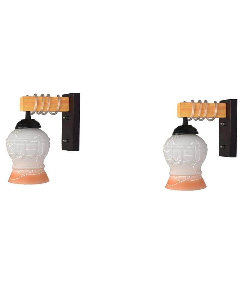 AFAST Decorative Wall Lamp Light Glass Wall Light Multi - Pack of 2 AFAST Decorative Wall Lamp Light Glass Wall Light Multi - Pack of 2