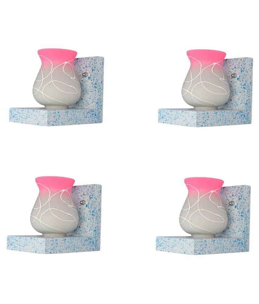 AFAST Decorative Wall Lamp Light Glass Wall Light Multi - Pack of 4 AFAST Decorative Wall Lamp Light Glass Wall Light Multi - Pack of 4