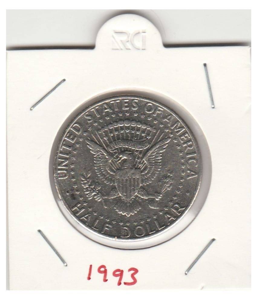 NUMISMATICALLY  RARE AND COLLECTIBLE  HALF DOLLAR BIG SIZE,UNITED STATE OF AMERICA -J.F.KENNEDY ,LIBERTY IN GOD WE  TRUST  YEAR-1993HIGHLY COLLECTIBLE  HIGH GRADE  DOLLAR     			NUMISMATICALLY  RARE AND COLLECTIBLE  HALF DOLLAR BIG SIZE,UNITED STATE OF AMERICA -J.F.KENNEDY ,LIBERTY IN GOD WE  TRUST  YEAR-1993HIGHLY COLLECTIBLE  HIGH GRADE  DOLLAR