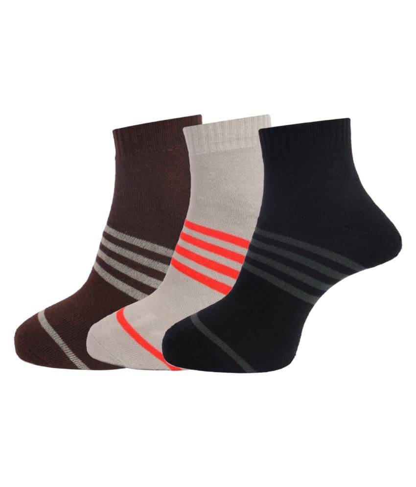     			Dollar Multi Sports Ankle Length Socks Pack of 3