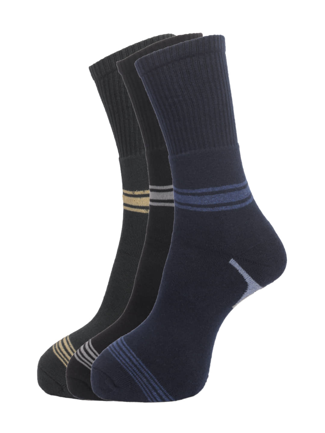 Dollar Socks Multi Casual Full Length Socks Pack of 3 - Socks | Buy online on ZillyBuy