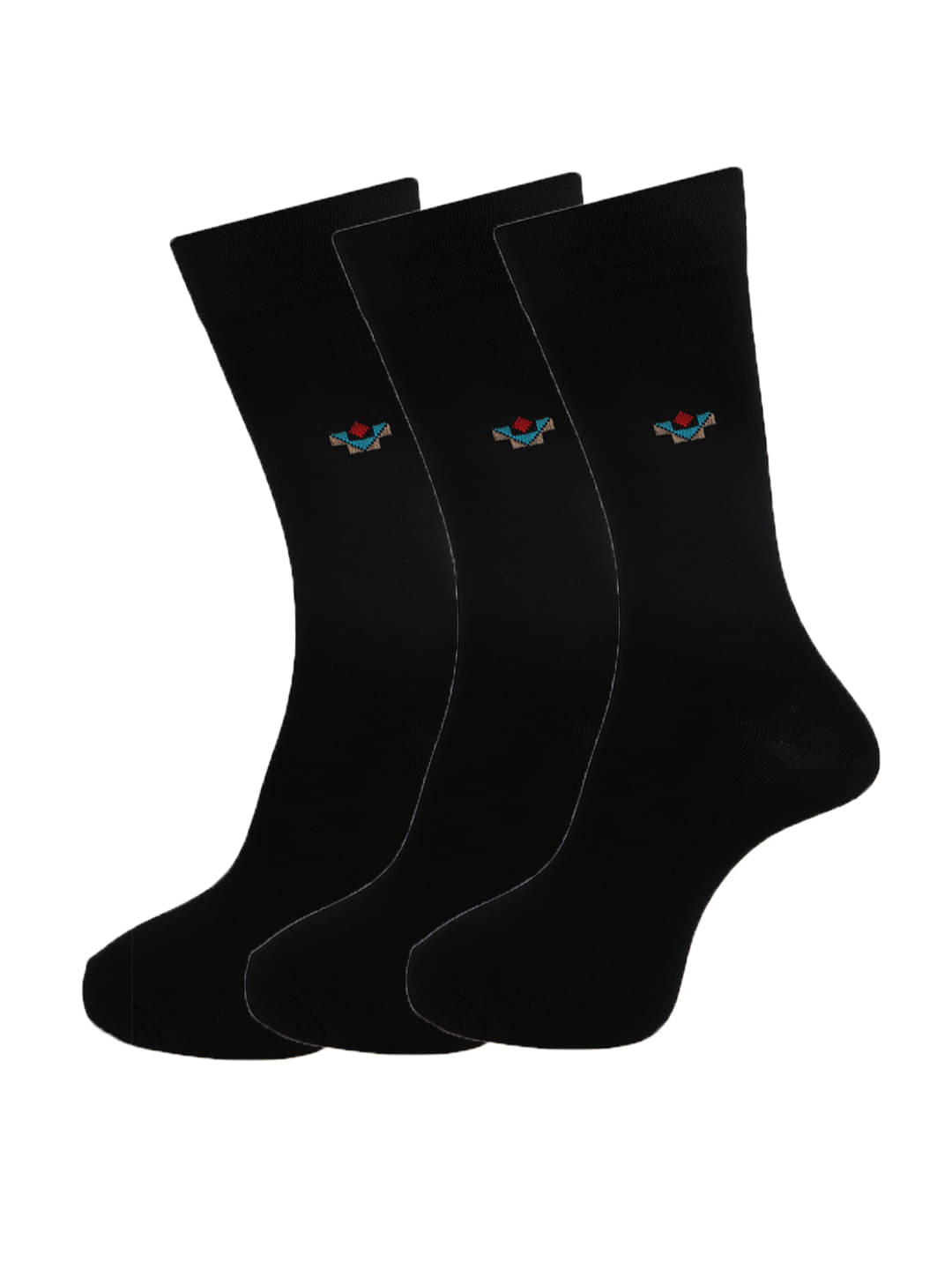 Dollar Socks Multi Casual Full Length Socks Pack of 3 Dollar Socks Multi Casual Full Length Socks Pack of 3