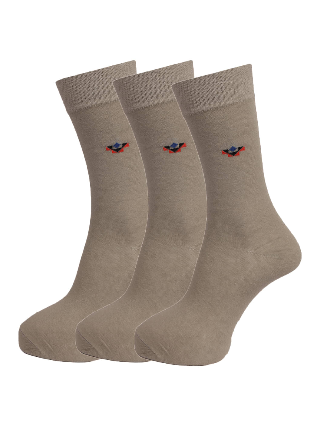 Dollar Socks Multi Casual Full Length Socks Pack of 3     			Dollar Socks Multi Casual Full Length Socks Pack of 3