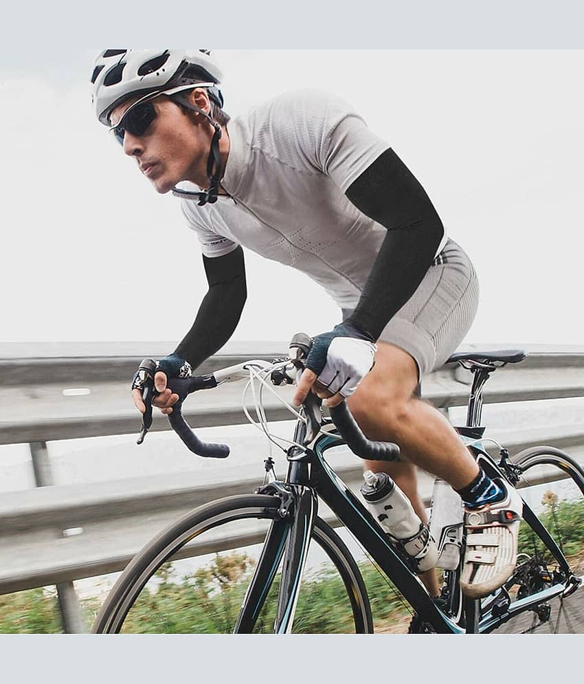 JUST RIDER Arm Sleeves for Athletic Arm Sleeves Perfect for Cricket, Bike Riding,Cycling, Basketball, Baseball, Running - Sports and Fitness Equipment | Buy online on ZillyBuy