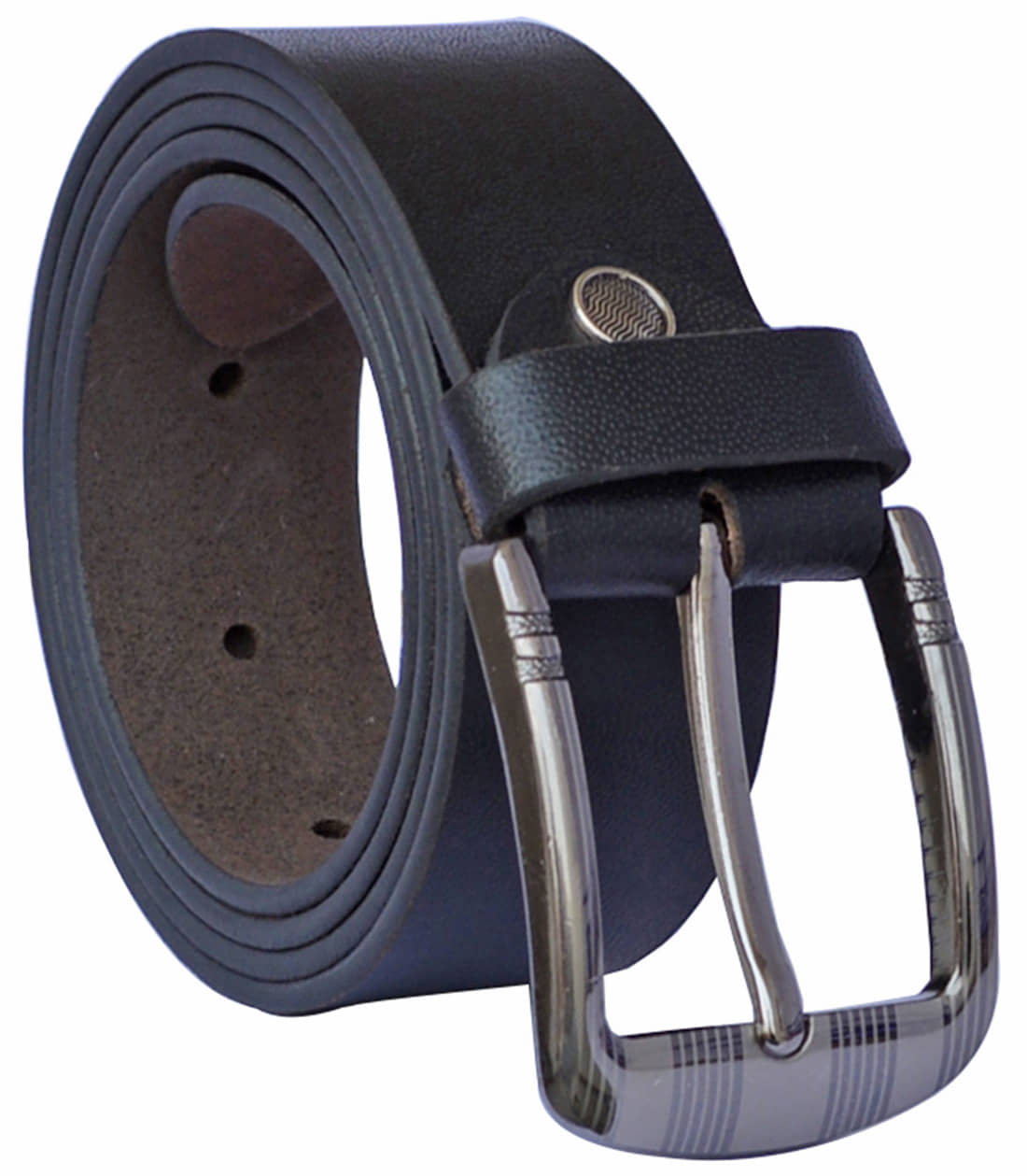 Loopa - Black Leather Men's Formal Belt ( Pack of 1 )