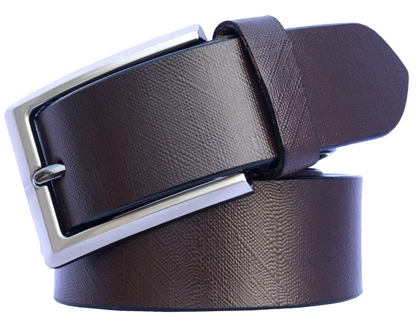 Loopa Brown Leather Formal Belt