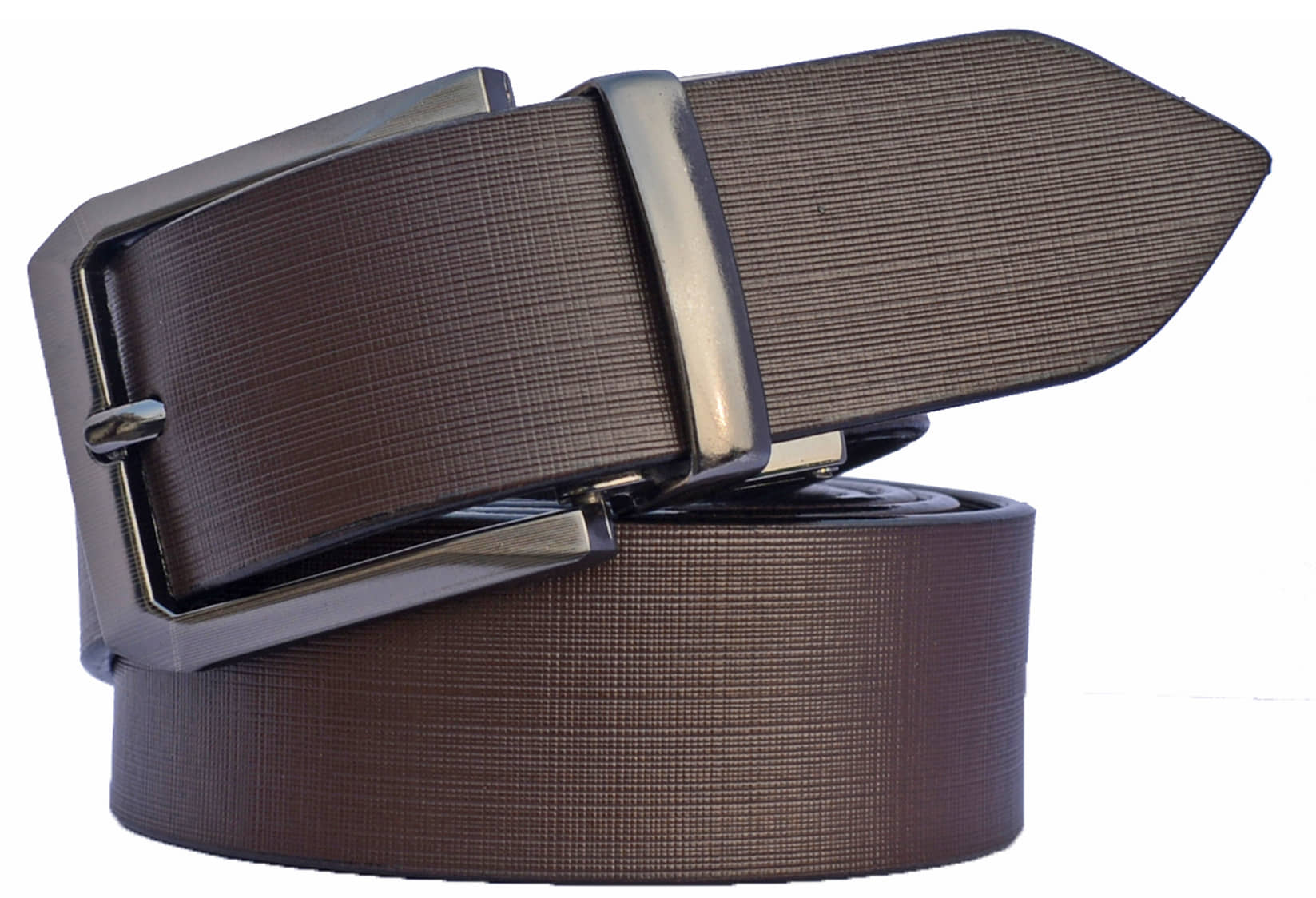 Loopa Brown Leather Formal Belt